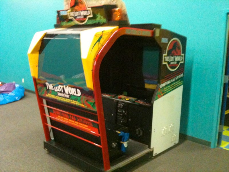ゲーセンとかに「ザ・ロストワールド」のアーケードゲーム